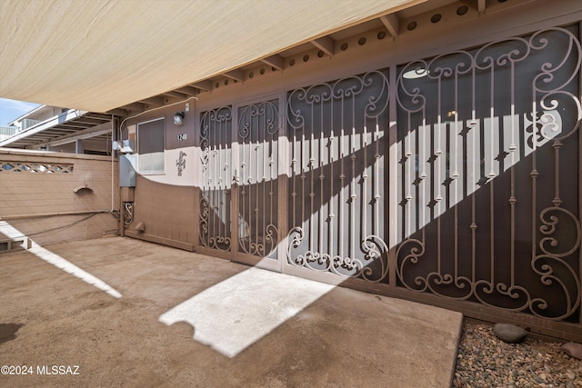 view of gate