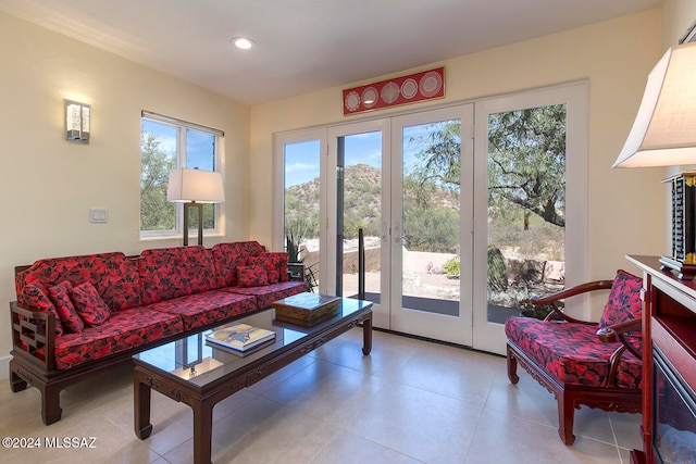 view of living room