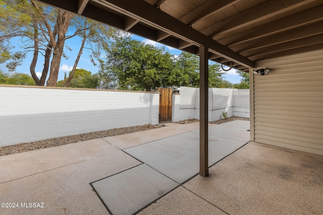 view of patio / terrace