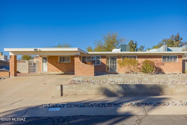 view of ranch-style house