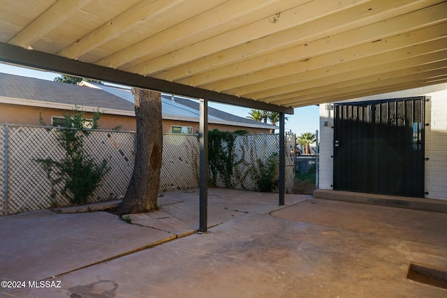 view of patio