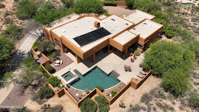 bird's eye view