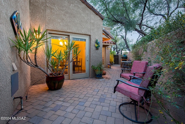 view of patio