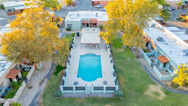 bird's eye view