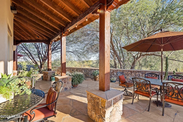 view of patio / terrace