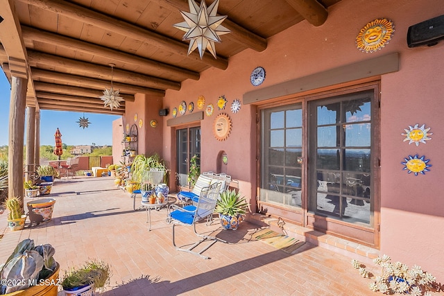 view of patio