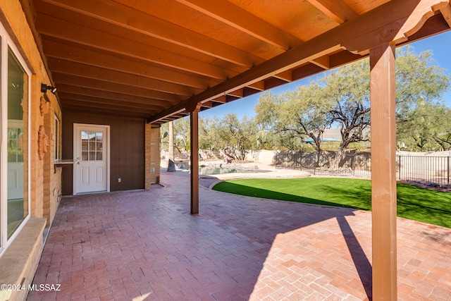 view of patio