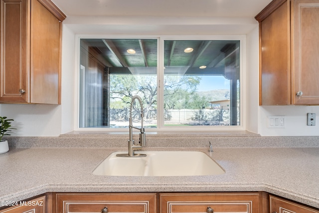 kitchen with sink