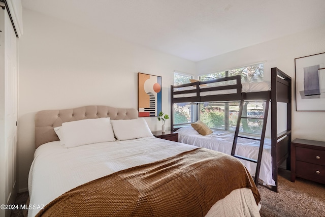 bedroom featuring carpet floors