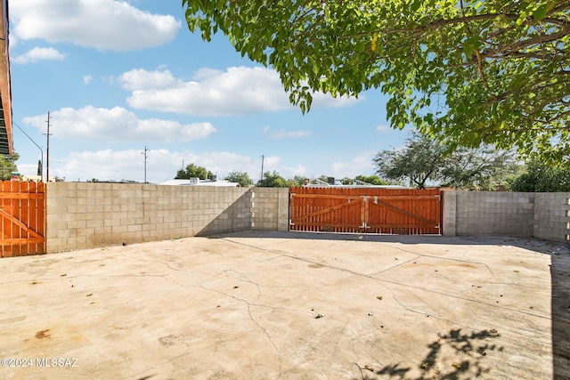 view of patio