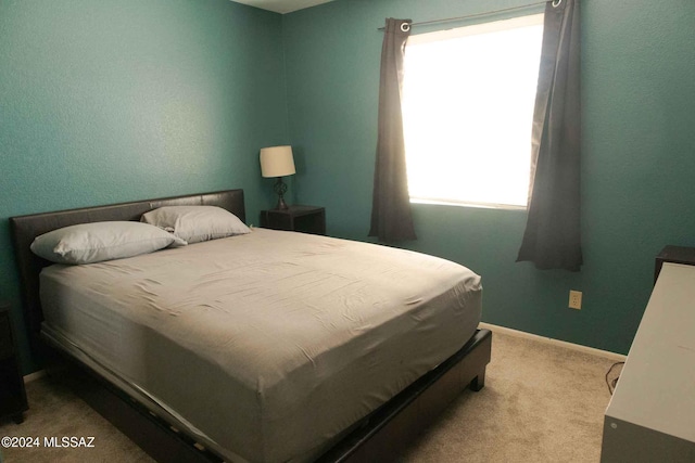 bedroom featuring carpet floors