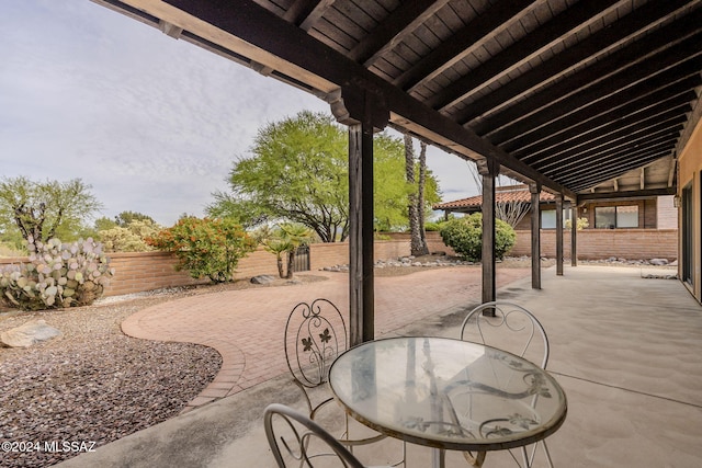 view of patio / terrace