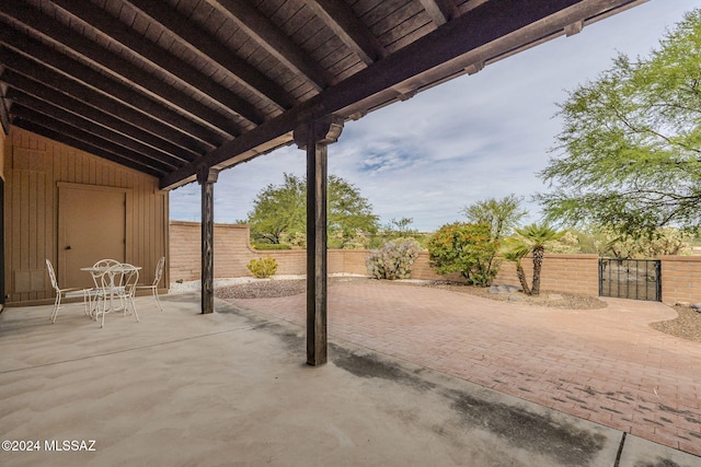 view of patio / terrace