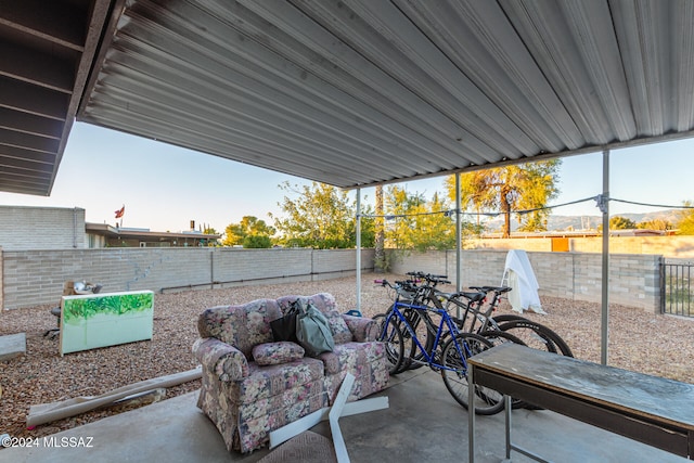 view of patio / terrace