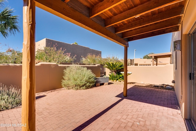 view of patio / terrace