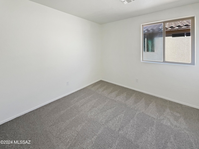 spare room featuring carpet floors