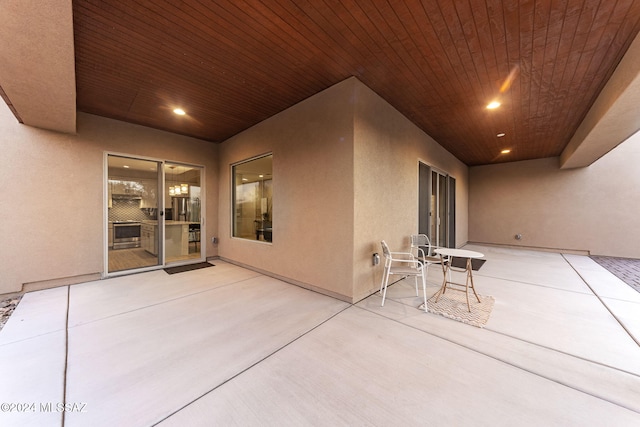 view of patio / terrace