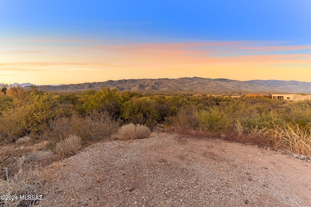 view of mountain feature