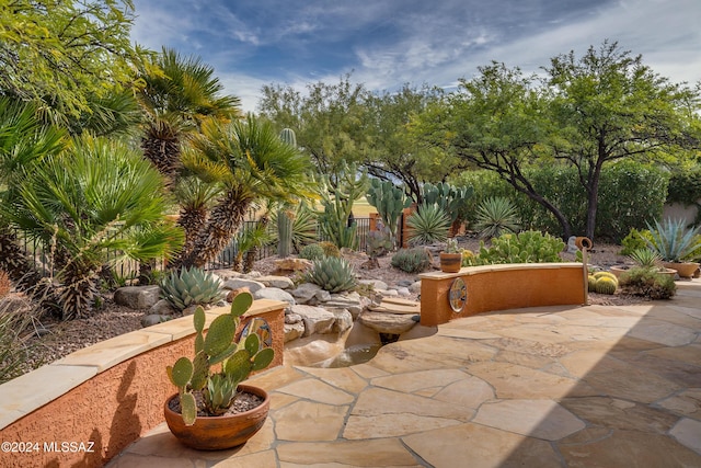 view of patio