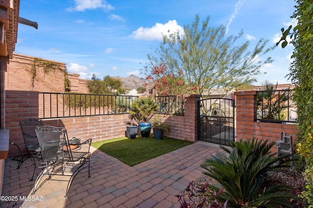 view of patio