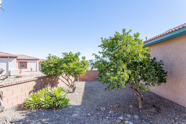 287 N Via Ln, Castellana, Green Valley, AZ 85614 - view of yard featuring fence