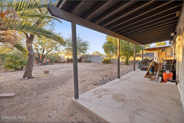 view of patio