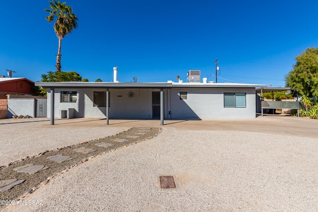 view of ranch-style house