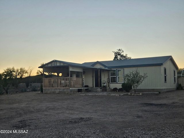 view of front of house