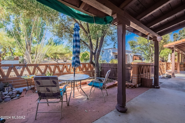 view of patio / terrace