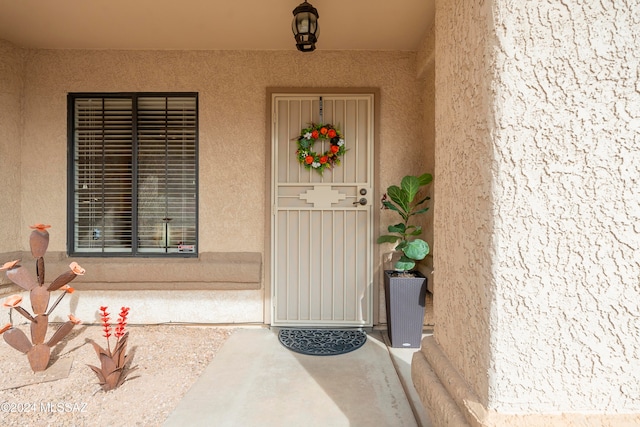 view of property entrance