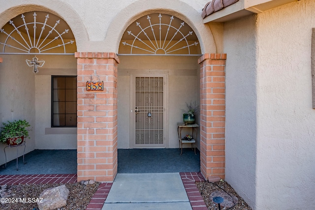 view of property entrance