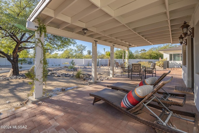 view of patio / terrace