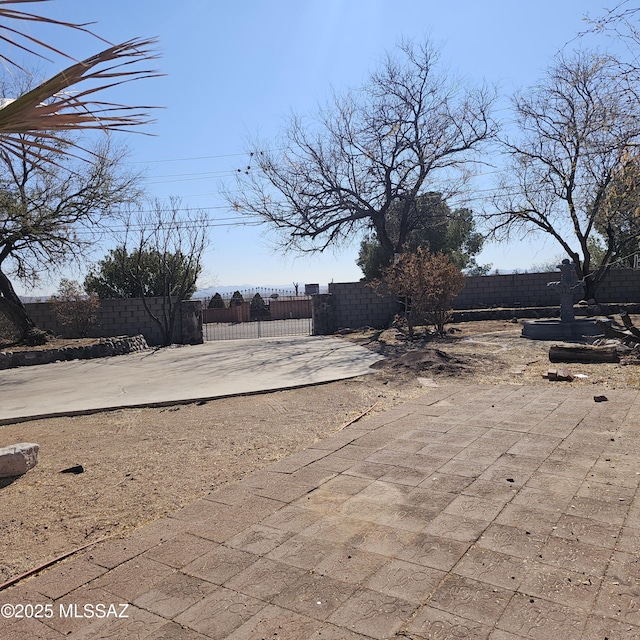 exterior space with a patio