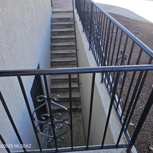 view of staircase