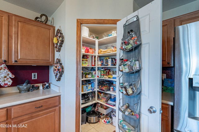 view of pantry