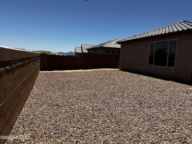 11918 N Raphael Way, Tucson, AZ 85742 - fenced backyard with a mountain view