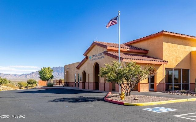 5860 S Painted Canyon Dr, Green Valley, AZ 85622 - view of property with a mountain view