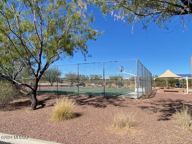 5860 S Painted Canyon Dr, Green Valley, AZ 85622 - view of tennis court