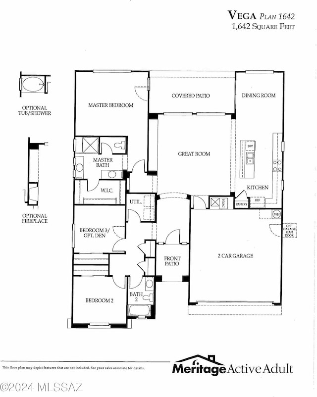 5860 S Painted Canyon Dr, Green Valley, AZ 85622 - floor plan / room layout