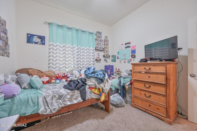 bedroom with carpet flooring