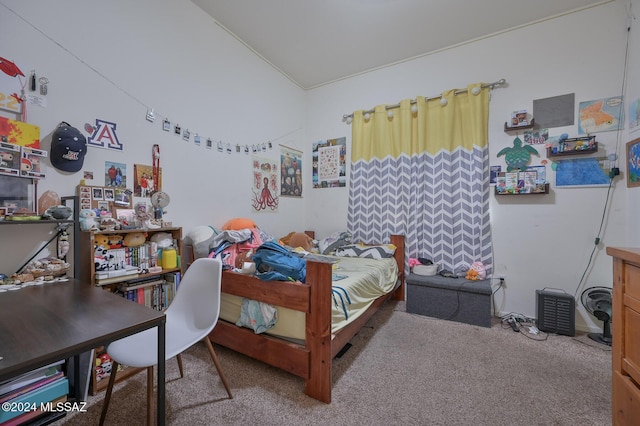 bedroom featuring carpet floors