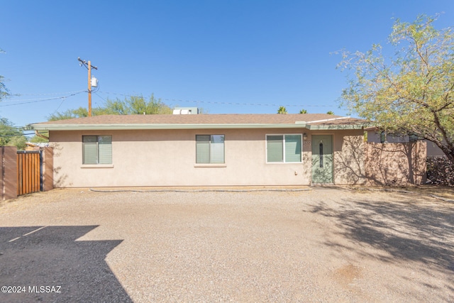 view of rear view of house