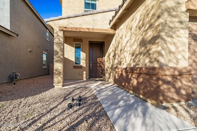 view of property entrance