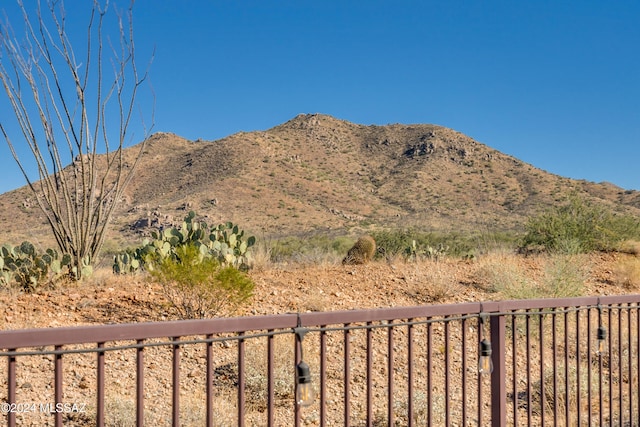 view of mountain feature