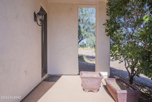 206 Circulo Veranera, Tubac, AZ 85646 - view of patio