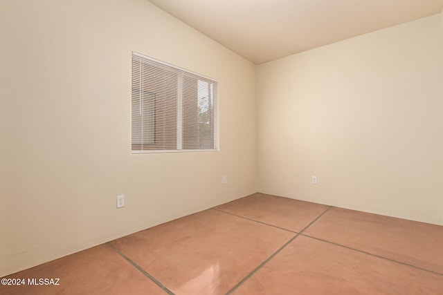 view of tiled empty room