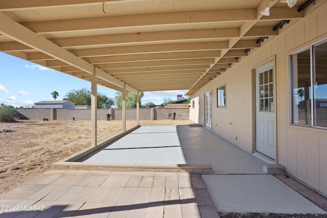 view of patio