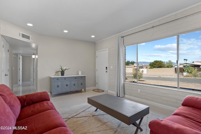 view of living room