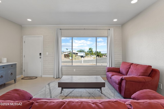 view of living room