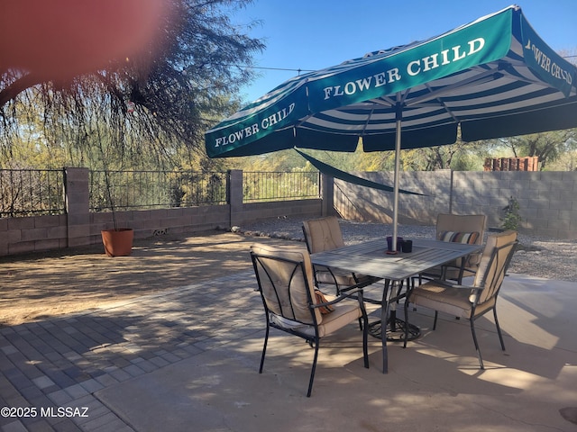 view of patio / terrace